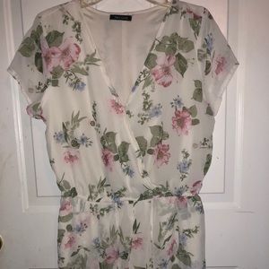 New look medium high low romper dress.